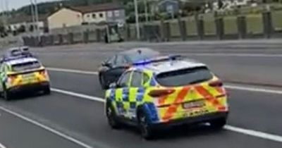 Car fleeing gardai causes two crashes during high-speed Dublin chase