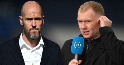 Erik ten Hag and Paul Scholes on same page as Man Utd boss makes ambitious transfer call