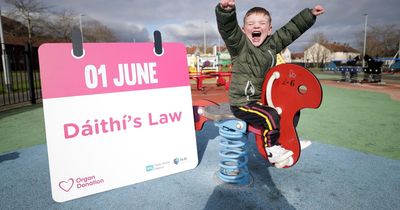 Organ Donation Northern Ireland: Dáithí's Law comes into effect from June 1