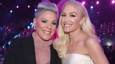 Gwen Stefani And More Respond After Pink Shared An Enthusiastic Outdoor Shower Snap That’s B-A-N-A-N-A-S
