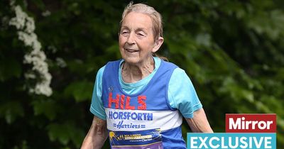 Record-breaking gran, 81, vows to keep on running after completing 177 marathons