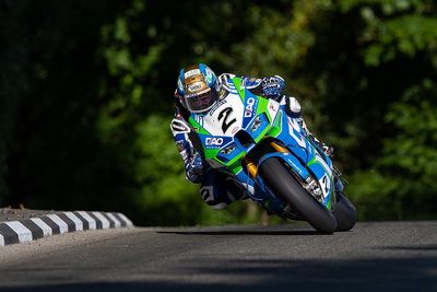 Isle of Man TT 2023: Harrison ups the pace at midway point of practice week