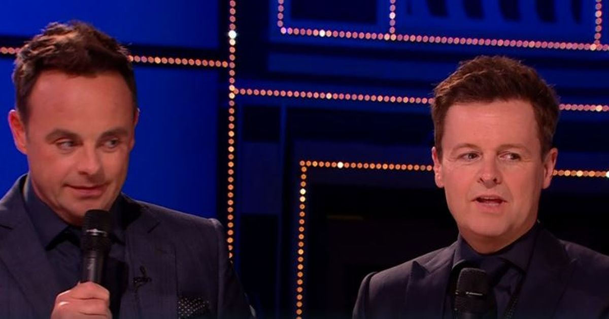 Ant and Dec apologise minutes in on Britain's Got…