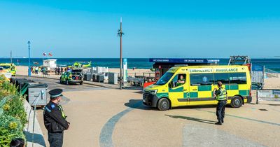 Bournemouth beach: Families watch in horror as six teens swept out to sea by riptide