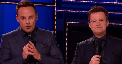 BGT's Ant and Dec forced to apologise over Bruno slip-up - leading to boos from audience