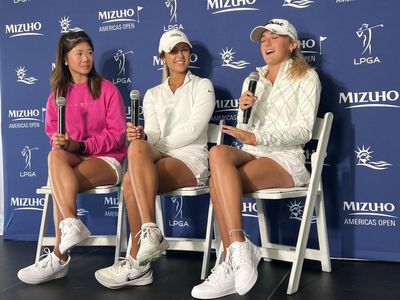 Michelle Wie West helps facilitate ‘big sister’ program at LPGA’s Mizuho Americas Open, where juniors play alongside the pros