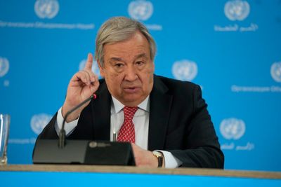 UN chief implicitly criticizes Cambodia's upcoming elections after top opposition party ban
