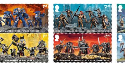 New Warhammer stamps mark 40th annivesary