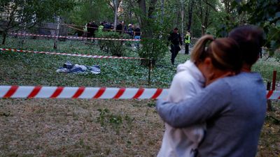 Three people including a child killed in fresh aerial assault on Kyiv