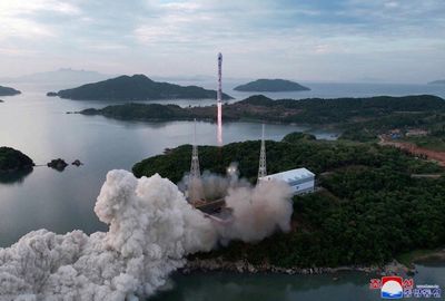 New North Korean space rocket features engine from ICBMs, analysts say
