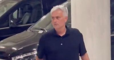 Jose Mourinho confronts Anthony Taylor in CAR PARK after Europa League loss - "A f****** disgrace"