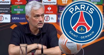 Jose Mourinho breaks silence on PSG move with evasive response over Roma exit