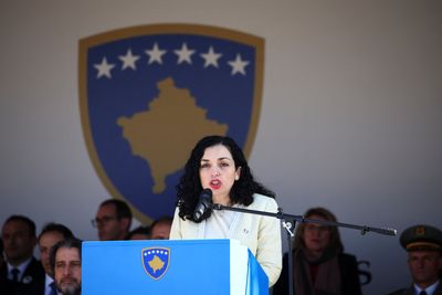Kosovo president calls on Serbia to stop destabilising country