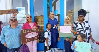 Protest at Bristol dental practice as NHS patients say closure would be 'devastating'