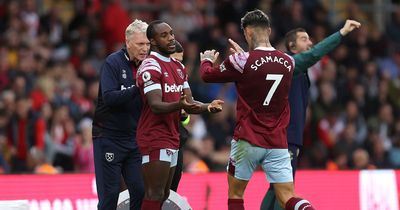 ‘Not him’ - Michail Antonio gives West Ham verdict on Gianluca Scamacca amid David Moyes point