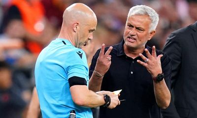 José Mourinho swears at referee Taylor and calls him ‘disgrace’ in car park rant