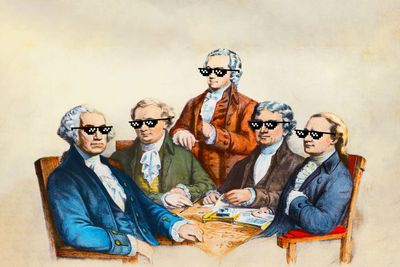 Founding fathers: Way too woke?