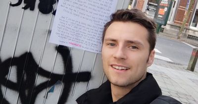 The 'dear stranger' notes causing a stir being left around city centre