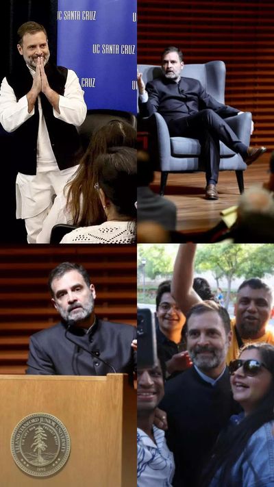 Rahul Gandhi speaks at Stanford University, reflects on disqualification from Lok Sabha