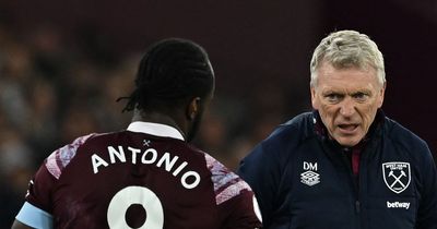 West Ham star Michail Antonio brutally digs out team-mate and manager David Moyes