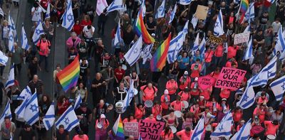 Israeli protesters fear for the future of their country's precarious LGBTQ rights revolution