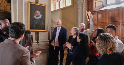 Portrait of TV comedy icon sneaked into stately home - and mistaken for Shakespeare