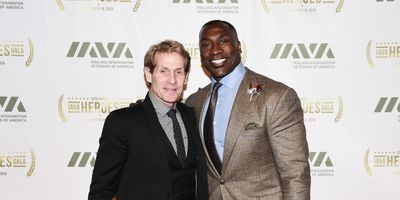 Shannon Sharpe liked a tweet comparing Skip Bayless to Weird Al Yankovic after report of Undisputed exit