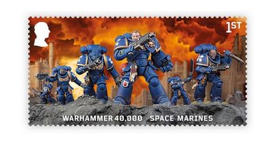 Nottingham’s Warhammer to have its own Royal Mail commemorative stamps