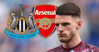 Newcastle United urged to sign West Ham's Declan Rice despite Arsenal preference