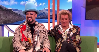 The One Show host Roman Kemp forced to apologise after Rod Stewart swore live on air