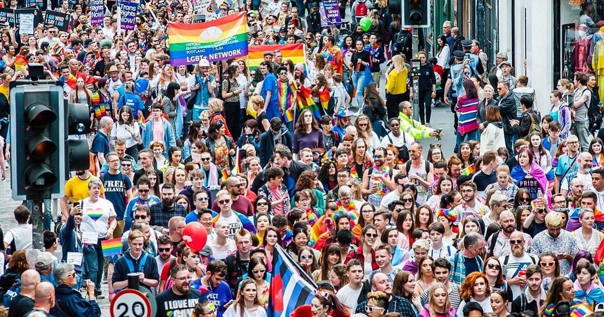 All the Edinburgh Pride flags you may see at festival…