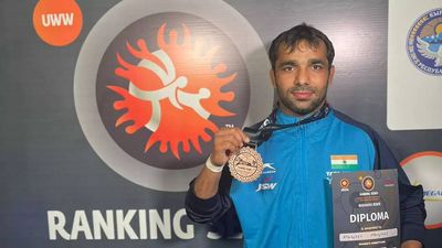 Manjeet wins bronze in UWW ranking series wrestling event in Kyrgyzstan