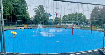 Brand new equipment fitted at Nottinghamshire splash pad in time for summer