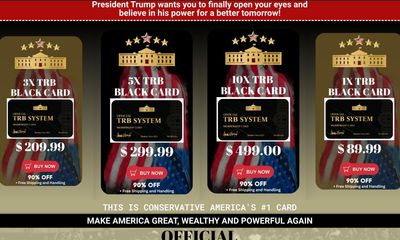 ‘Trump Bucks’ websites taken down after buyers fall for fake currency