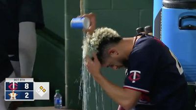 MLB Pitcher Made a Very Sticky Mistake During Dugout Meltdown