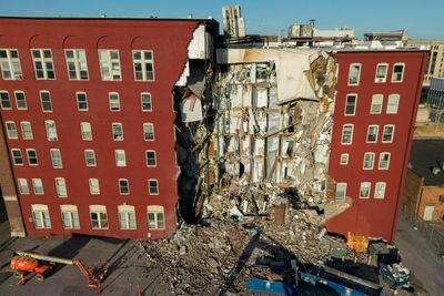 Rescuers in Iowa amputated woman’s leg to pull her from building collapse