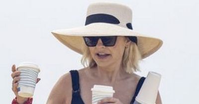 Holly Willoughby enjoys pints in Portugal amid This Morning scandal