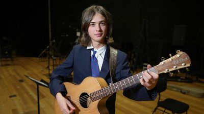 Rory's using music to take on a 'toxic mindset', and 100 boys' voices have joined in
