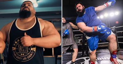Iranian Hulk shows off nine-month transformation after embarrassing boxing debut