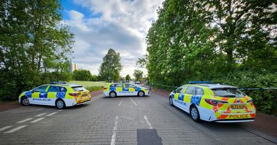 Forensics at scene as police cordon off street amid reports of shooting