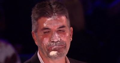 BGT group declared 'winners' after throwing pie in Simon Cowell's face