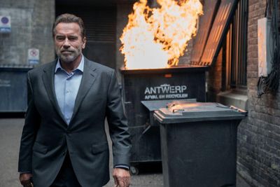 Arnie returns in a lighthearted spy series