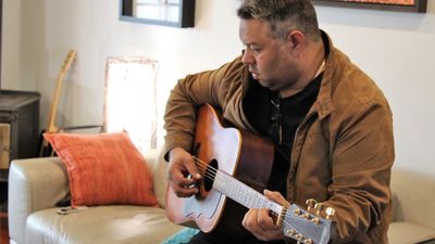 Noongar musician Phil Walleystack shares story of recovery from anxiety and depression