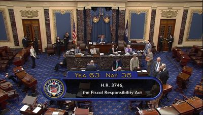 Senate passes debt limit bill after marathon 11 amendment votes to avoid default