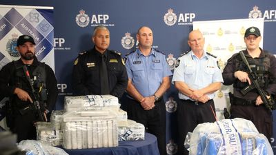 Three men charged over alleged plot to smuggle 800kg of cocaine into Western Australia