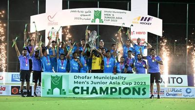 Watch: Ecstatic Team India's victory celebrations after clinching fourth junior Asia Cup title