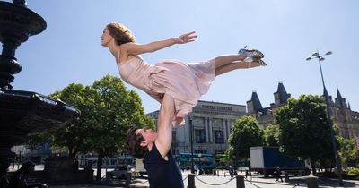 Dirty Dancing cast snapped enjoying sun outside St George's Hall