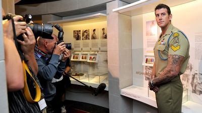 Ben Roberts-Smith's memorabilia to remain on display at Australian War Memorial, additional content being considered