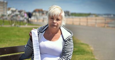 Disabled woman 'chased' along seafront and fined £100 for 'dropping cigarette butt'