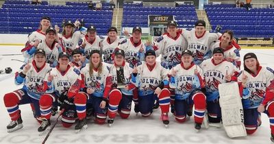 Solway Sharks Ladies make history by winning promotion to WNIHL Division 1